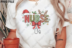 Nurse Coquette Christmas Png Product Image 2