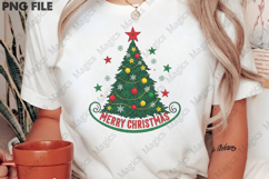 Merry Christmas Tree Png Product Image 2