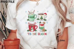Christmas Coffee Sublimation PNG Product Image 2