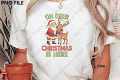 Oh Deer Christmas Is Here Png Product Image 2