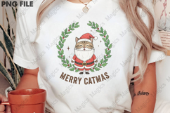 Merry Catmas Christmas Png Product Image 2