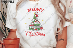 Meowy Christmas Cat Png Product Image 3