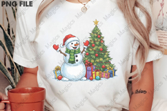 Christmas Snowman PNG Product Image 2