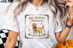Woof You Merry Christmas Png Product Image 3