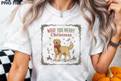 Woof You Merry Christmas Png Product Image 3