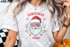 Santa Christmas Vibes Png Product Image 3