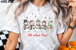 Christmas Santa Snowman Png Product Image 3