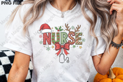 Nurse Coquette Christmas Png Product Image 3