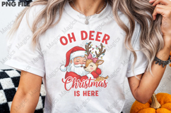 Oh Deer Christmas Is Here Png Product Image 3