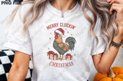 Merry Cluckin&#039; Christmas PNG Product Image 3
