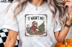 It Wasn't Me Png, Christmas Png Product Image 3