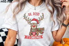 Oh Deer It's Christmas Png Product Image 3
