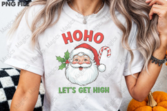 HOHO Let's Get High Sublimation Png Product Image 3