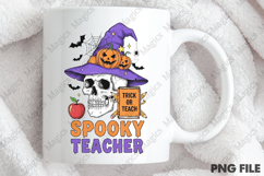 Halloween Spooky Teacher Png Product Image 4