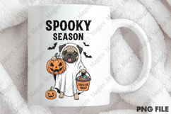 Cute Ghost Dog PNG Product Image 4