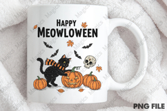 Halloween Black Cat PNG Product Image 4