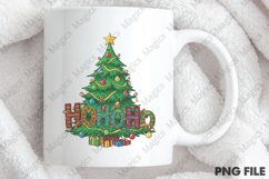 HOHOHO Christmas Tree Png Product Image 4