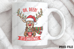 Oh Deer It's Christmas Png Product Image 4