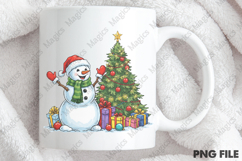 Christmas Snowman PNG Product Image 4