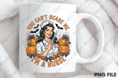 Vintage Halloween Nurse PNG Product Image 4