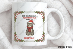 Christmas Grumpy Cat Png Product Image 4