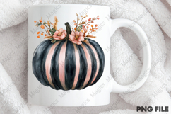 Black Pink Halloween Sublimation PNG Product Image 4