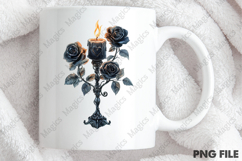 Gothic Coquette Halloween Sublimation PNG Product Image 4