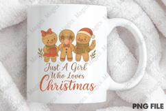 Just A Girl Who Loves Christmas Png Product Image 4