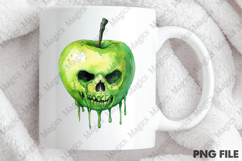 Watercolor Halloween Clipart, Spooky Sublimation PNG Product Image 4