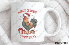 Merry Cluckin&#039; Christmas PNG Product Image 4