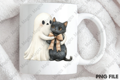 Cute Halloween Ghost Clipart Product Image 4