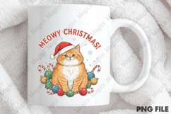 Meowy Christmas Png Product Image 4