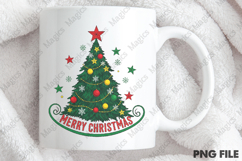 Merry Christmas Tree Png Product Image 4