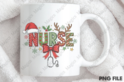Nurse Coquette Christmas Png Product Image 4