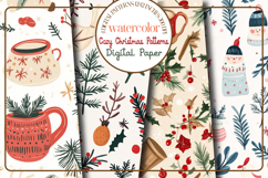 Cozy Christmas Patterns Collection Product Image 1