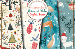 Whimsical Winter &amp; Christmas Patterns Product Image 1
