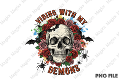 Vibing With My Demons Png Product Image 2