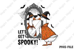 Retro Halloween Goose PNG Product Image 1