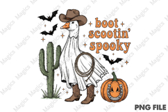 Halloween Western Goose PNG Product Image 1