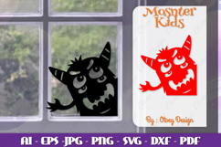 Halloween Window Cling Decor SVG BUNDLES Product Image 2