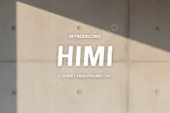 Himi - Minimalist Modern Sans Serif Typeface Product Image 1