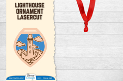 Lighthouse Ornament Lasercut Product Image 1