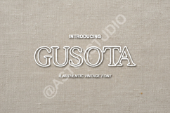 Gusota - Modern Geometric Sans Serif Product Image 1