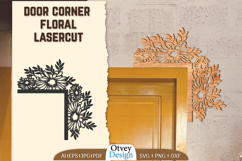 Door Corner Floral Lasercut BUNDLES Product Image 2