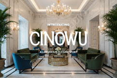 Cinowu - Modern Elegant Serif Font Product Image 1