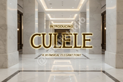 Culele - Modern &amp; Elegant Serif Typeface Product Image 1