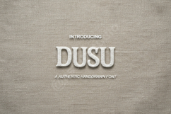 Dusu - Modern Minimalist Sans Serif Font Product Image 1