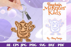 Monster Kids Keychain Lasercut BUNDLES Product Image 2