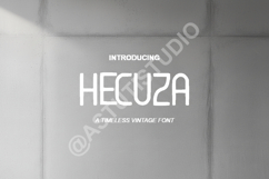 Hecuza - Elegant Luxury Serif Font Product Image 1