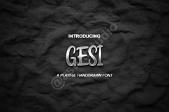 Gesi - Modern Minimalist Sans Serif Product Image 1